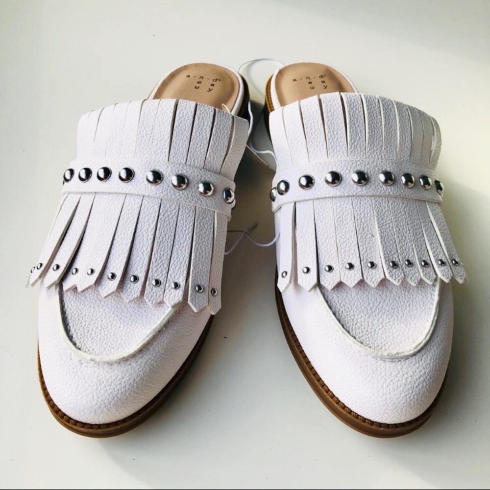 NWT A New Day Karoline Mules loafers slip-one